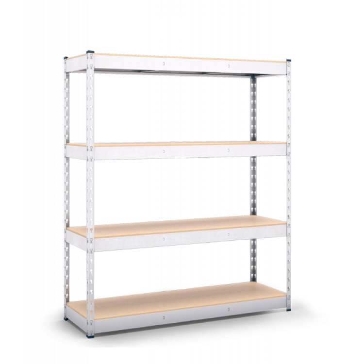 Стелаж метален Profi 168х160х60см 4 рафта 300кг ПДЧ
