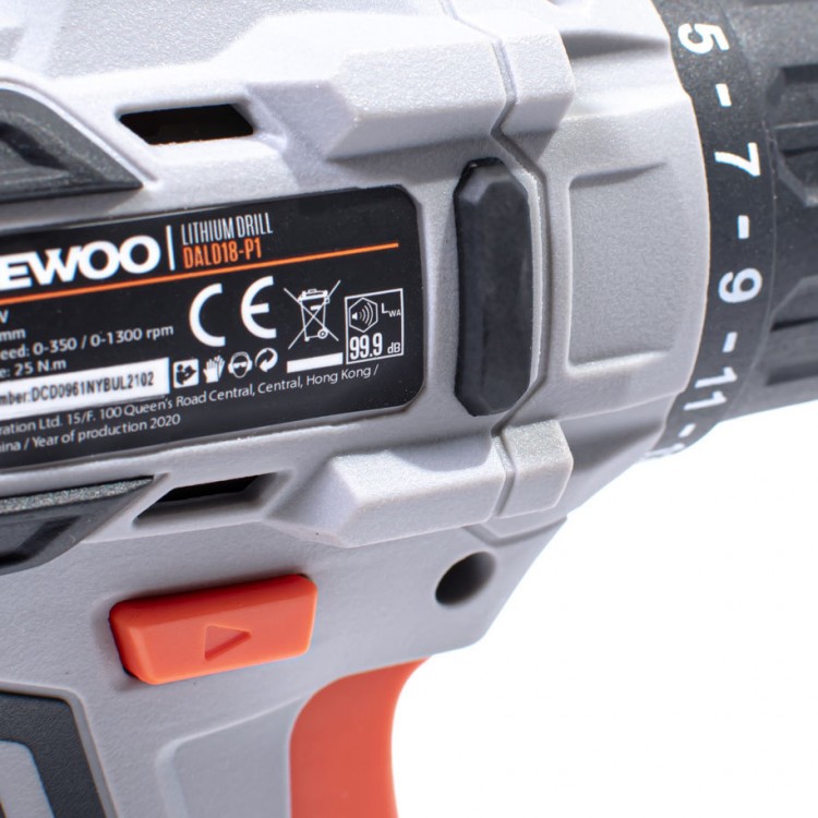 БОРМАШИНА АКУМУЛАТОРНА, ДВЕ СКОРОСТИ UNI-BAT DAEWOO DALD18-P1 БОРМАШИНА АКУМУЛАТОРНА, ДВЕ СКОРОСТИ UNI-BAT DAEWOO DALD18-P1