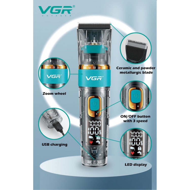 Професионална машинка за подстригване VGR V-695 Професионална машинка за подстригване VGR V-695