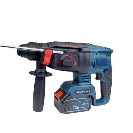 Безчетков Акумулаторен перфоратор 36V 6Ah SDS-Plus с 2 батерии Безчетков Акумулаторен перфоратор 36V 6Ah SDS-Plus с 2 батерии