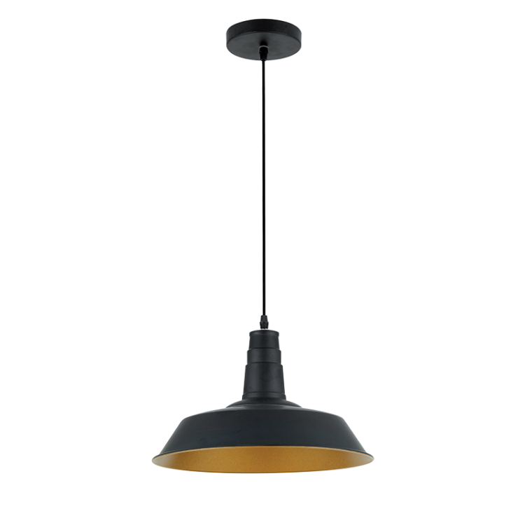 MATT ПЕНДЕЛ 1XE27 ЧЕРЕН D360mm MATT ПЕНДЕЛ 1XE27 ЧЕРЕН D360mm