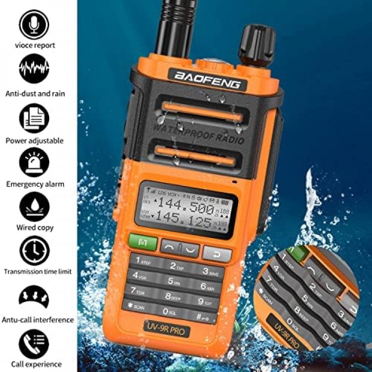 Професионална водоустойчива радиостанция Baofeng UV-9R Pro Професионална водоустойчива радиостанция Baofeng UV-9R Pro