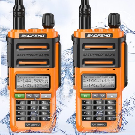 2 Броя професионална водоустойчива радиостанция Baofeng UV-9R Pro 2 Броя професионална водоустойчива радиостанция Baofeng UV-9R Pro