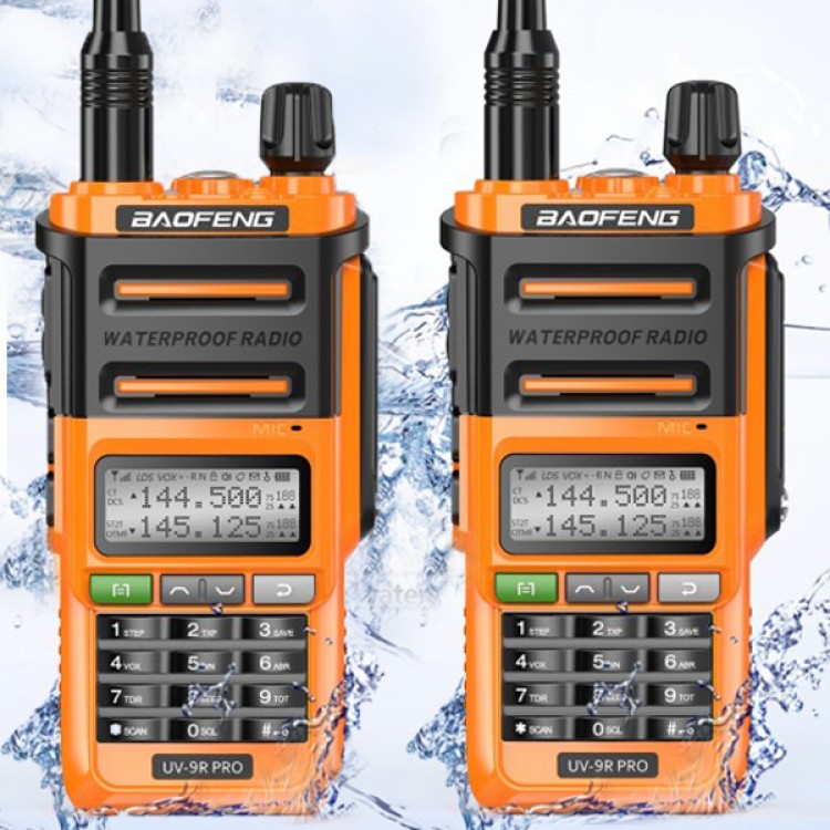 2 Броя професионална водоустойчива радиостанция Baofeng UV-9R Pro 2 Броя професионална водоустойчива радиостанция Baofeng UV-9R Pro