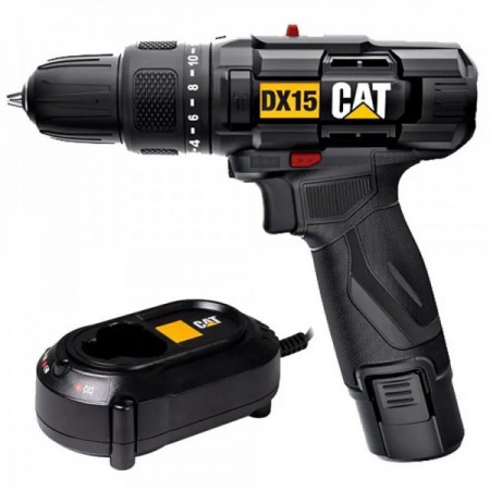 Бормашина акумулаторна CAT DX15 12V 30Nm Бормашина акумулаторна CAT DX15 12V 30Nm