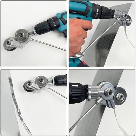 Приставка за винтоверт за рязане на ламарина Приставка за винтоверт за рязане на ламарина