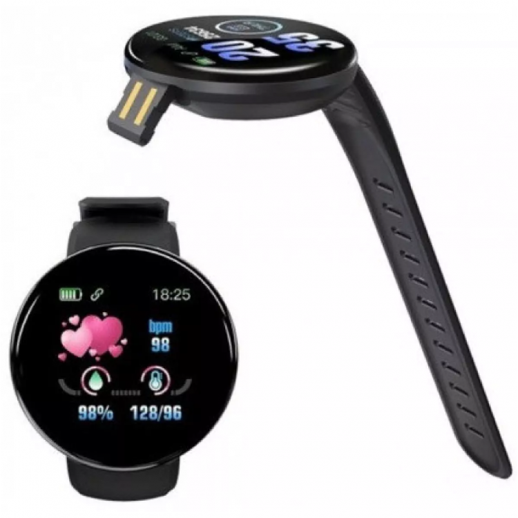 Смарт часовник d18, android, bluetooth, водоустойчив Смарт часовник d18, android, bluetooth, водоустойчив