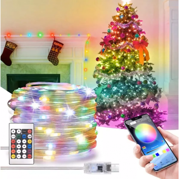 Многоцветна RGB смарт LED лента Многоцветна RGB смарт LED лента