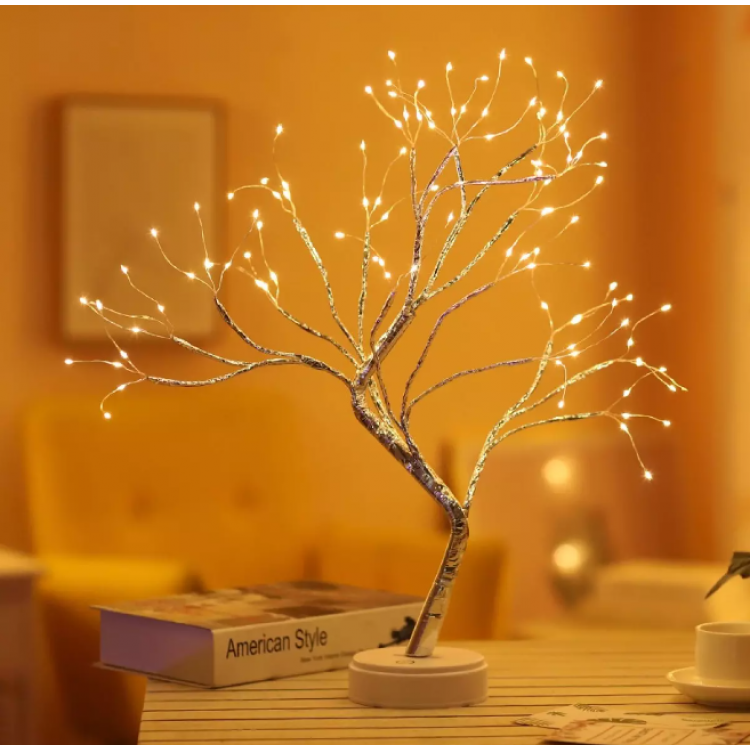 LED лампа дърво LED лампа дърво