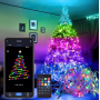 Светлини за елха с Bluetooth LED Светлини за елха с Bluetooth LED
