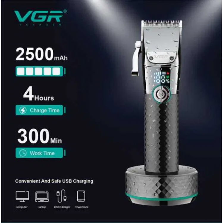 Професионален акумулаторен тример VGR V-682 Професионален акумулаторен тример VGR V-682