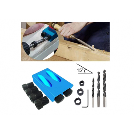 Комплект за пробиване на странични отвори 14 части Комплект за пробиване на странични отвори 14 части