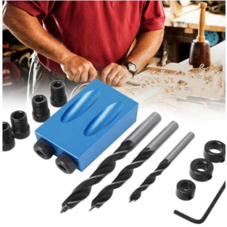 Комплект за пробиване на странични отвори 14 части