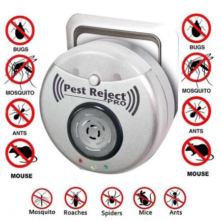 Ултразвуково устройство Pest Reject PRO против насекоми,мишки и всякакви вредители