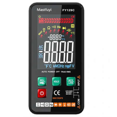 Професионален мултицет с LCD дисплей