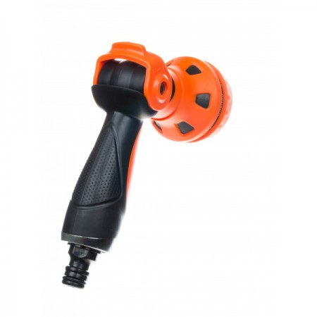 Пистолет-воден 8 струи контрол с палец Soft grip Пистолет-воден 8 струи контрол с палец Soft grip