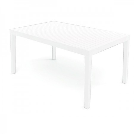 Градинска ПВЦ правоъгълна маса Palau 150 x 90 x 72см, White, PAL016BI