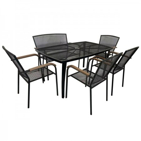 Мрежесто-перфорирана маса 150х90хН71см TLM029-T Мрежесто-перфорирана маса 150х90хН71см TLM029-T