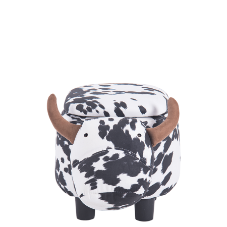 ДЕТСКА ТАБУРЕТКА КРАВА - БЯЛ-ЧЕРЕН ДЕТСКА ТАБУРЕТКА КРАВА - БЯЛ-ЧЕРЕН