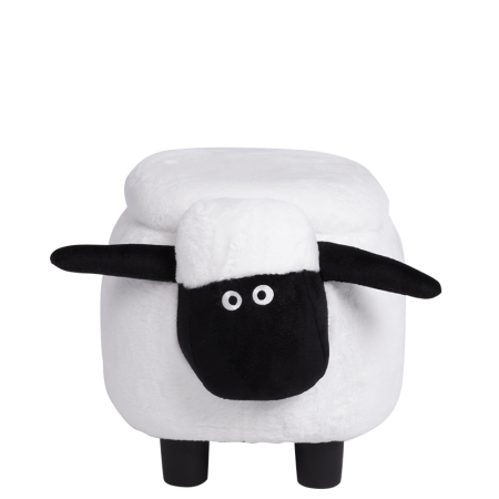 ДЕТСКА ТАБУРЕТКА ОВЦА - БЯЛ ДЕТСКА ТАБУРЕТКА ОВЦА - БЯЛ