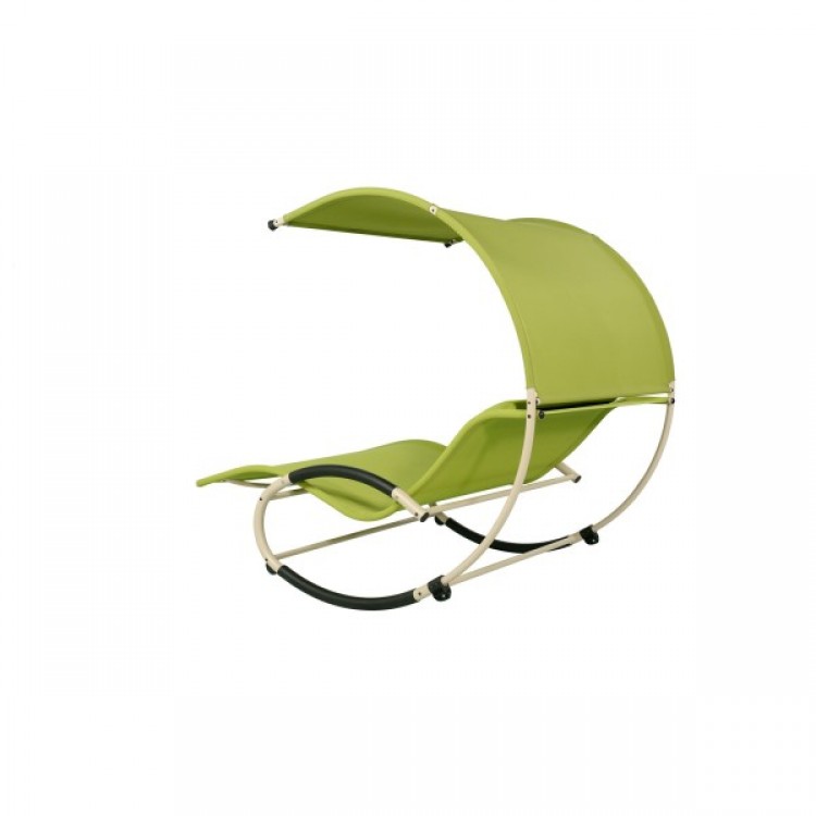Модерен шезлонг тип легло My Garden Steel Alpha MT030017_green, 200 x 141 x 178 см Модерен шезлонг тип легло My Garden Steel Alpha MT030017_green, 200 x 141 x 178 см