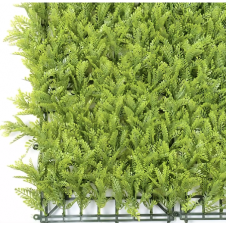 Пано от изкуствена зелена декорация - 50х50 см Пано от изкуствена зелена декорация - 50х50 см