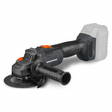 Акумулаторен ъглошлайф безчетковUNI-BAT, 125mm, 1050W 20V Li-ion, DAEWOO DALAGBL20-125