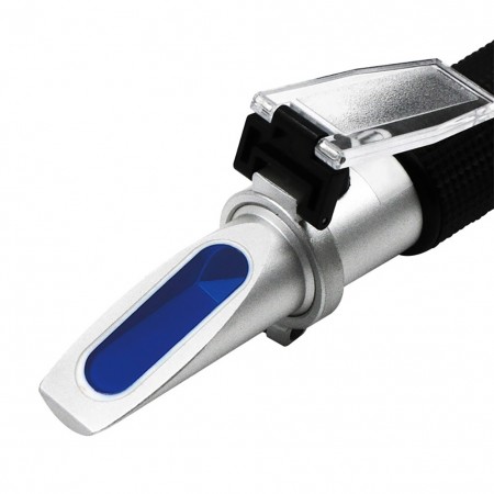 Професионален рефрактометър за захарно и предполагаемо алкохолно съдържание, 0 - 25% алкохолно съдържание, 0 - 40% захарно съдържание Професионален рефрактометър за захарно и предполагаемо алкохолно съдържание, 0 - 25% алкохолно съдържание, 0 - 40% захарно съдържание