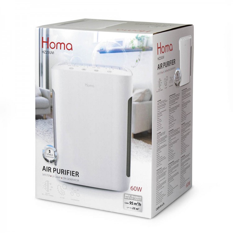 Въздухопречиствател HOMA HZ25UVI Въздухопречиствател HOMA HZ25UVI