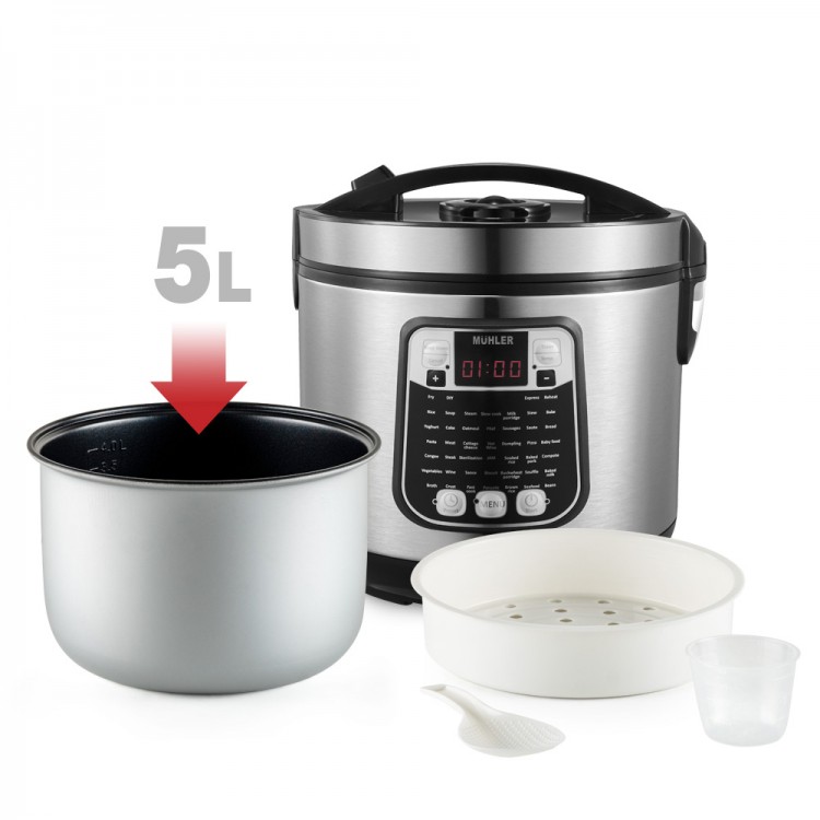 Електрически мултикукър MUHLER MLC-5045 Електрически мултикукър MUHLER MLC-5045