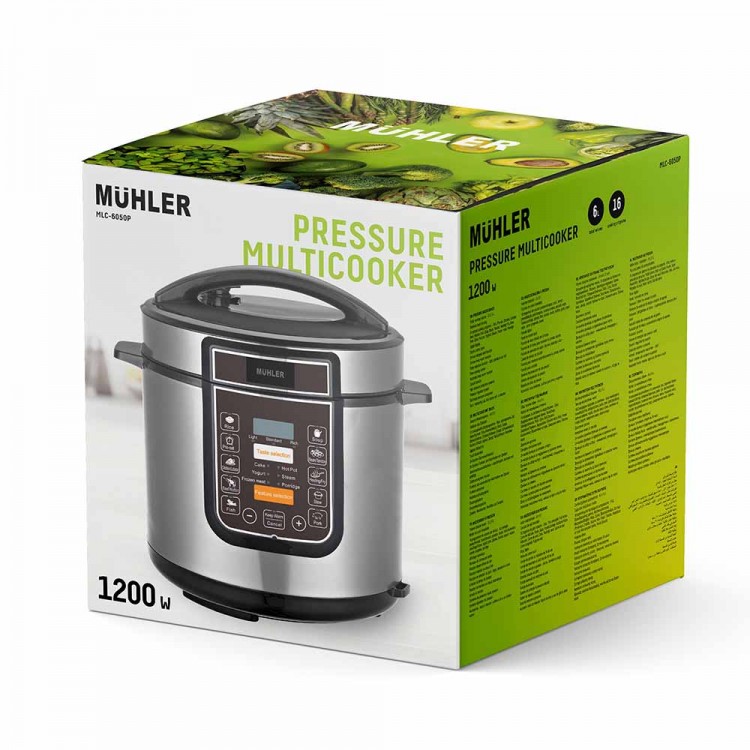 Електрически мултикукър под налягане Muhler MLC-6050P Електрически мултикукър под налягане Muhler MLC-6050P