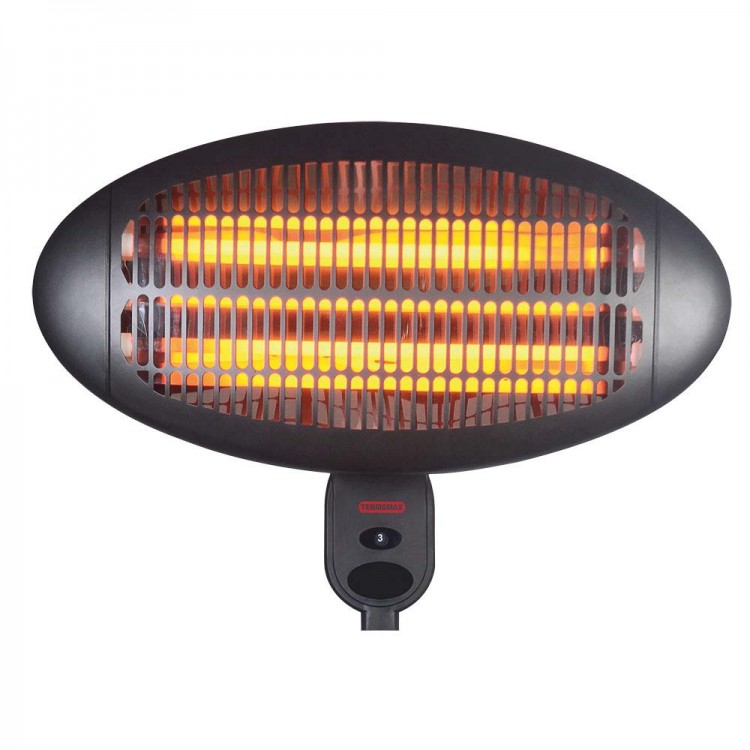 Печка кварцова Termomax TOX22, 2000W, инфрачервена, стенна Печка кварцова Termomax TOX22, 2000W, инфрачервена, стенна