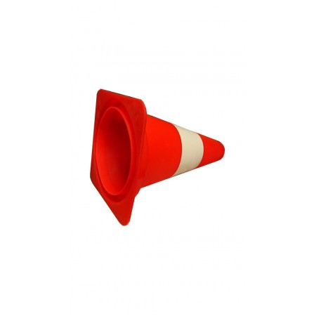 2 Броя сигнален конус със светлоотразителна лента 45см 2 Броя сигнален конус със светлоотразителна лента 45см