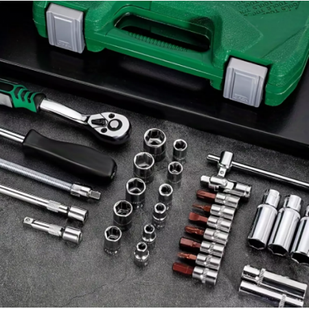 Комплект автомобилни инструменти, 53 Части