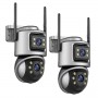 2 Броя камера icsee 6MP Dual Lens 2 Броя камера icsee 6MP Dual Lens