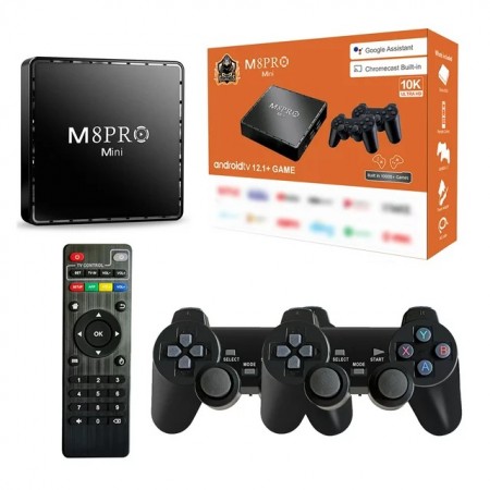 АНДРОИД ИГРА TV БОКС M8PRO  64GB 32000+