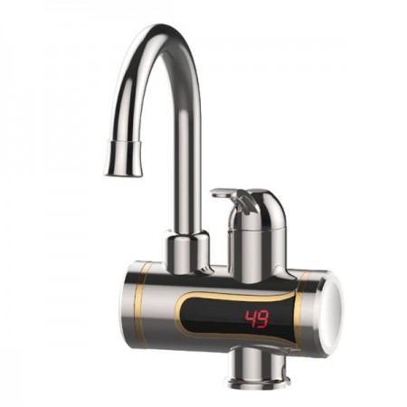 Елeктрически водонагревател с метален корпус Cascada LED DO-8-3 C SS