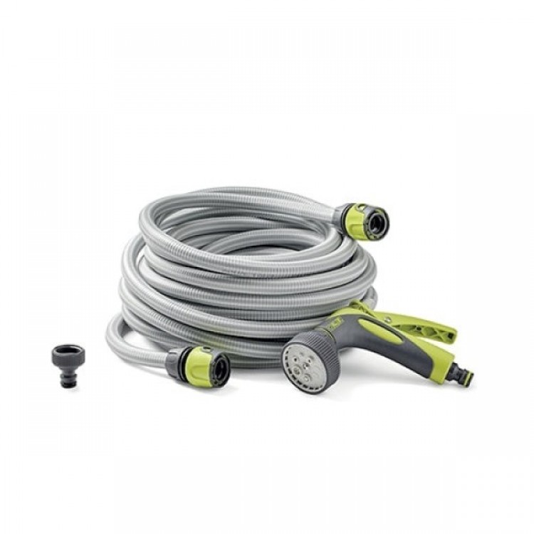 Сет супер лек маркуч 15 м 5/8'' с пистолет 8 функ. Aqualight15kit Сет супер лек маркуч 15 м 5/8'' с пистолет 8 функ. Aqualight15kit