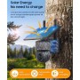 Безжична PTZ соларна камера 4G SIM със слънчев панел 8MP WIFI Безжична PTZ соларна камера 4G SIM със слънчев панел 8MP WIFI