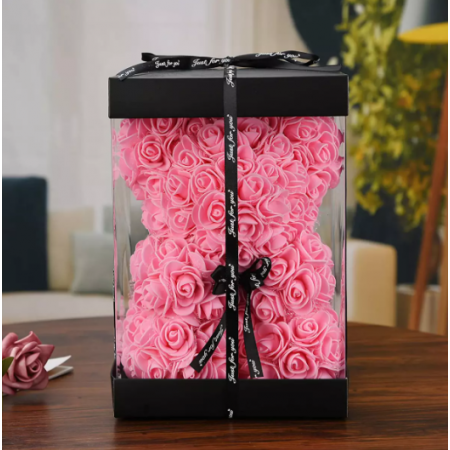 Мече от рози 25 см Мече от рози 25 см