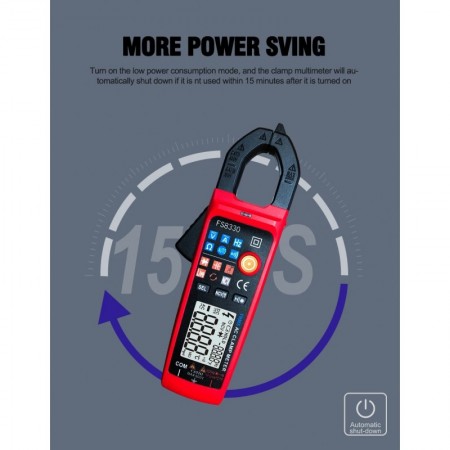 Амперклещи и мултицет 2в1