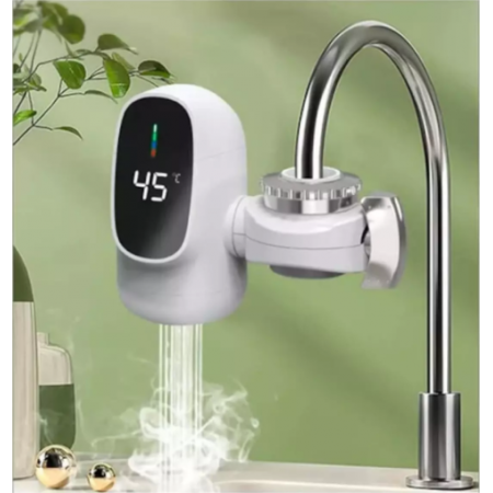 Електрически смесител за затопляне на вода, LED дисплей, , 3000 W