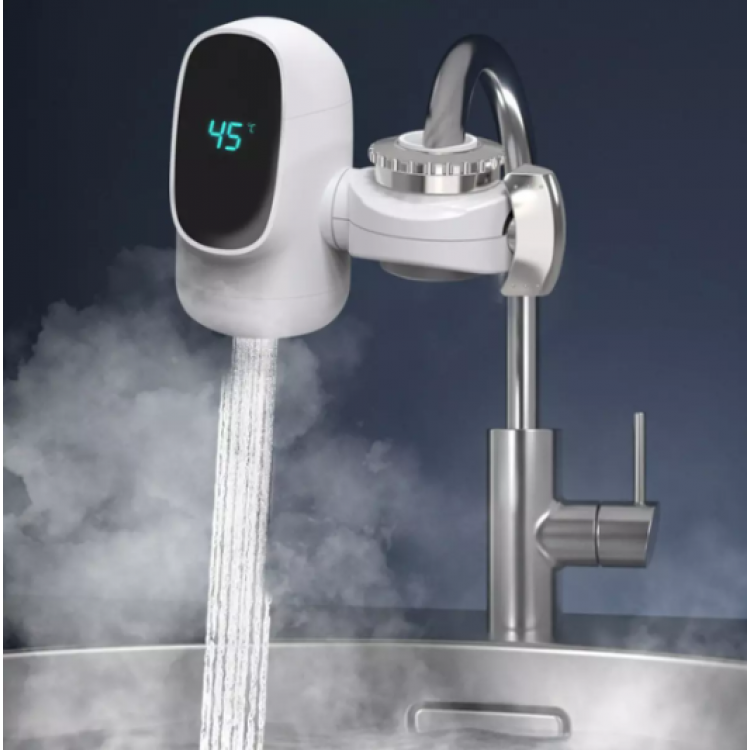 Електрически смесител за затопляне на вода, LED дисплей, , 3000 W Електрически смесител за затопляне на вода, LED дисплей, , 3000 W