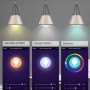 Wi Fi интелигентна крушка 9W - E27 RGBCW, LED Димируема крушка