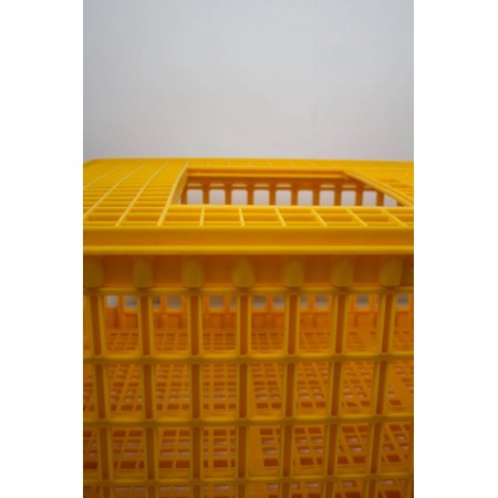 Транспортна кутия (клетка) за птици и малки животни жълта Транспортна кутия (клетка) за птици и малки животни жълта