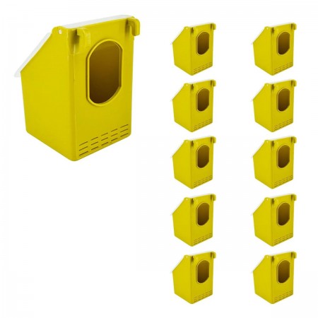 Хранилка за гълъби с 1 отделение комплект от 10 броя Хранилка за гълъби с 1 отделение комплект от 10 броя