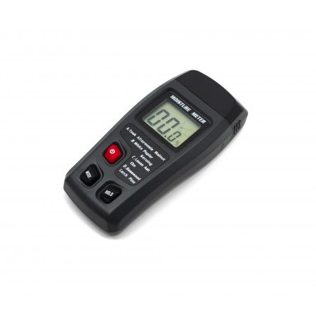 Влагомер за дървесина, 0 - 99%, захранване 1 х 9V, LCD дисплей Влагомер за дървесина, 0 - 99%, захранване 1 х 9V, LCD дисплей