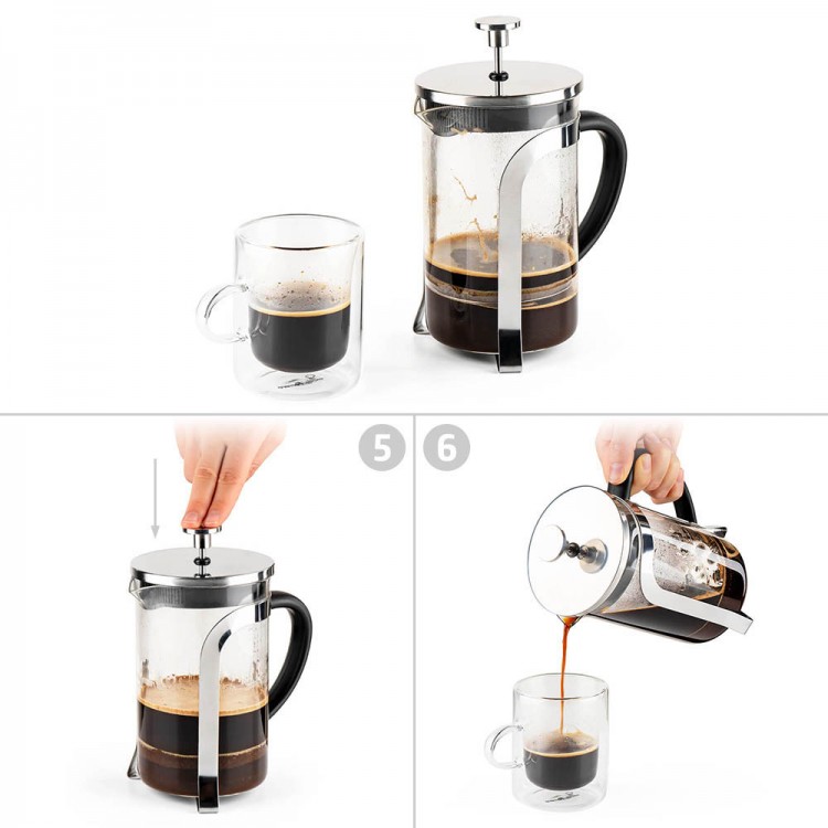 Преса за кафе френска Luigi Ferrero Coffeina FR-8083Т 800ml Преса за кафе френска Luigi Ferrero Coffeina FR-8083Т 800ml