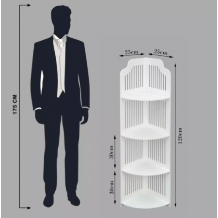 Водоустойчив ъглов шкаф за баня, кухня или хол Водоустойчив ъглов шкаф за баня, кухня или хол