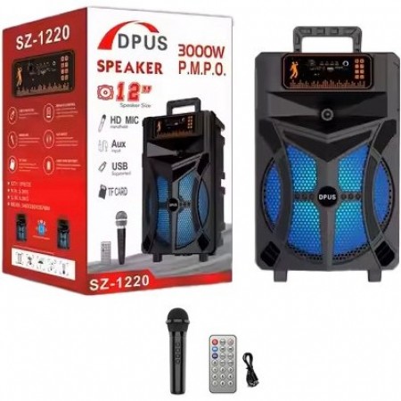 Безжична тонколона 12 QL-1220 с безжичен микрофон